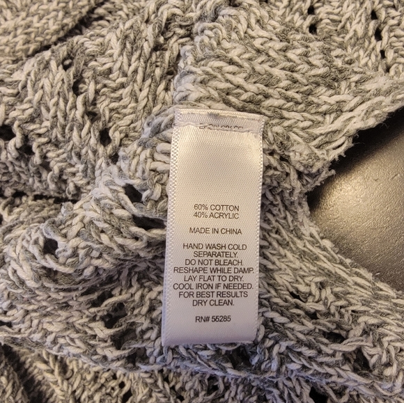 Express light gray knit sweater - Picture 7 of 8